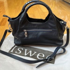 Navy Iswee shoulder bag
